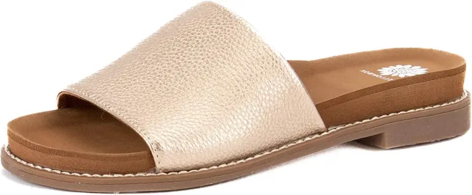 Yellow Box Women's Sparkle Wedge Sandal