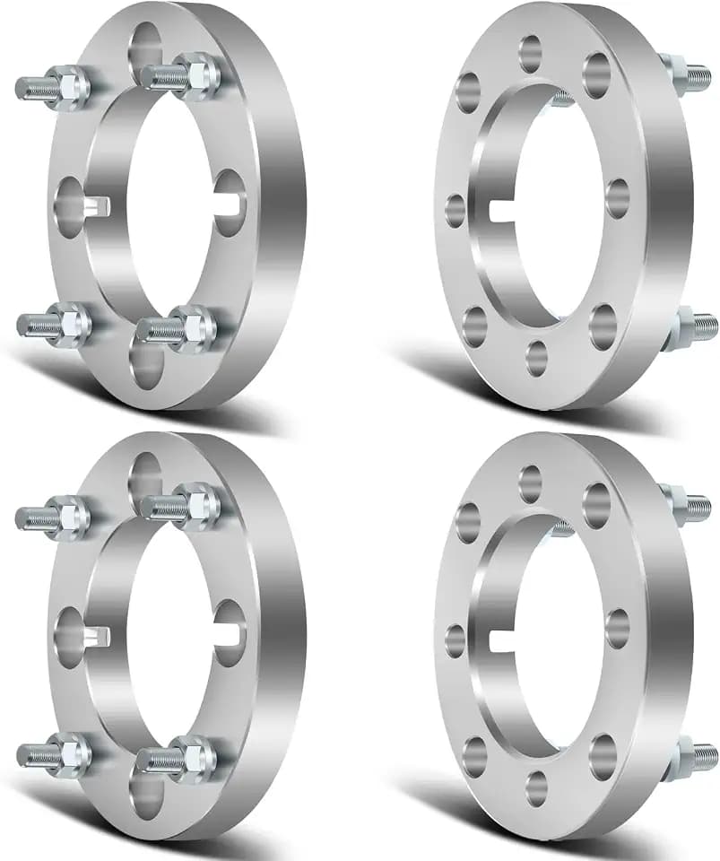 SCITOO 4 pcs 4LUG 1 inch Wheel Spacers Adapters 4x137 to 4x156