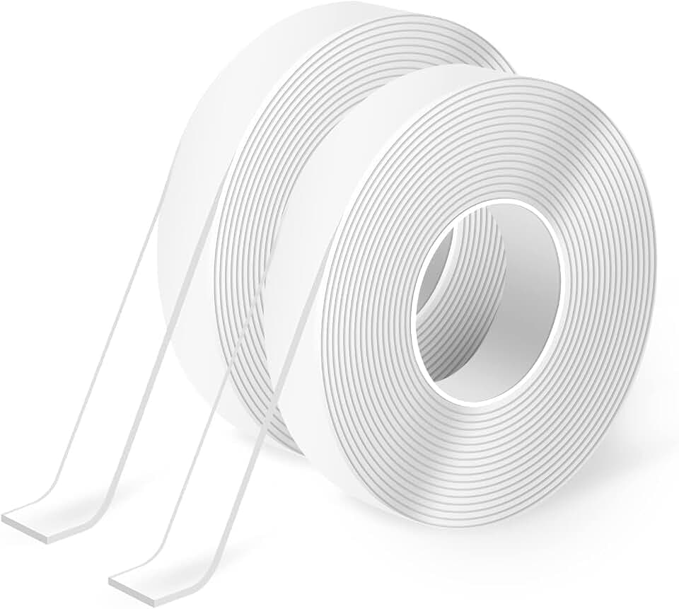 Art3d Doppelseitiges Klebeband, 6 Meter