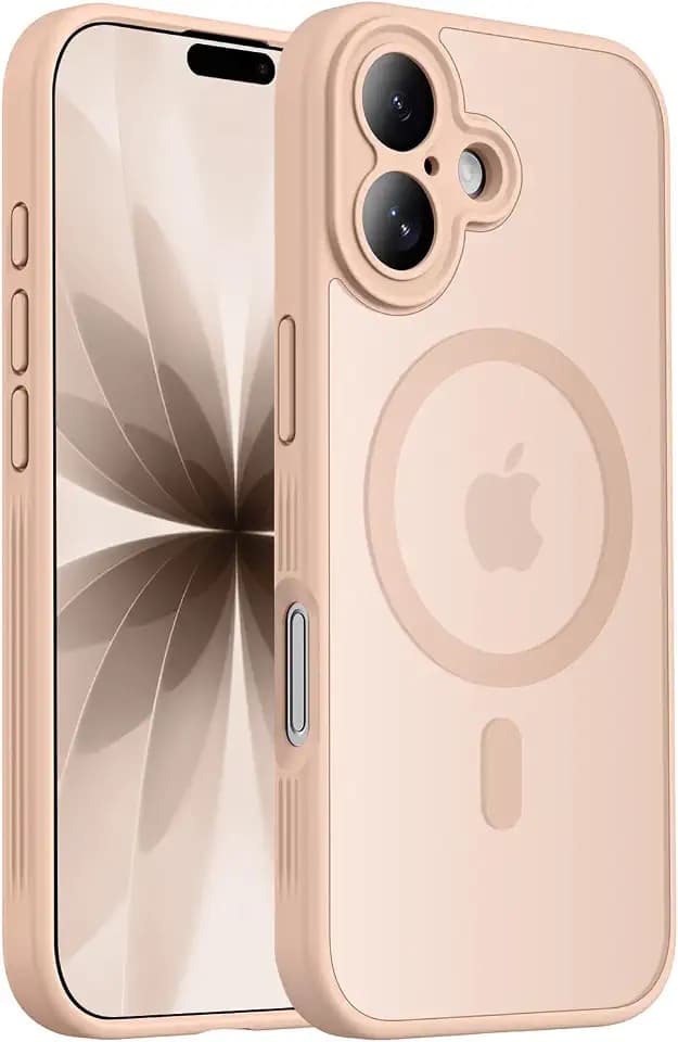 Symcele Designed for iPhone 17 Case, Light Brown
