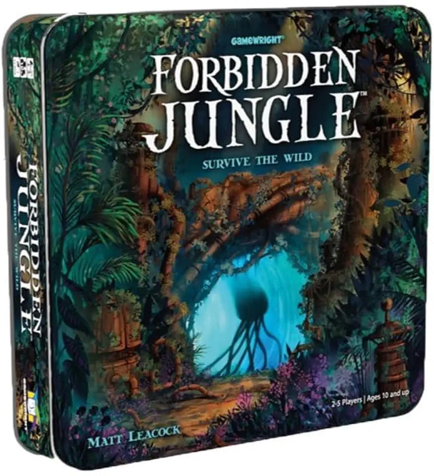 Gamewright - Forbidden Jungle - Cooperative Board Game