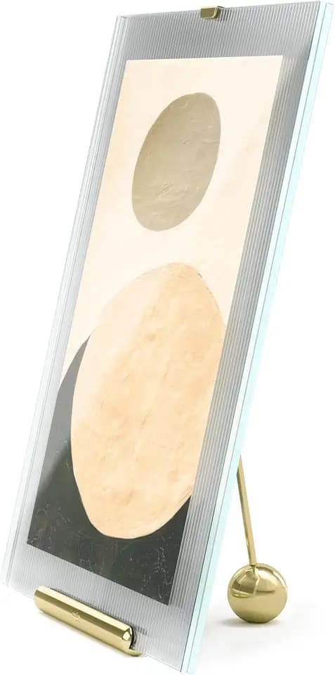 Umbra Flute 8x10 Inch Picture Frame, Brass