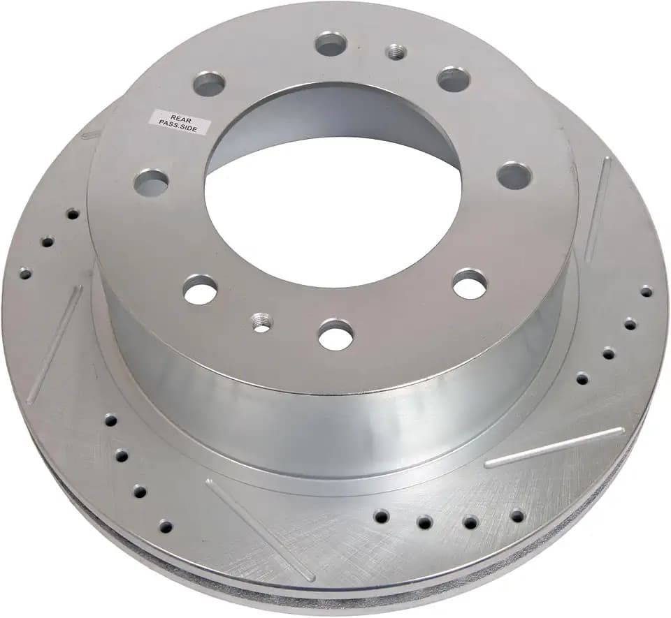 Power Stop AR82155XR Power Stop Extreme Performance Drilled And Slotted Brake Rotors Rear Right Power Stop Extreme Performance Drilled And Slotted Brake Rotors