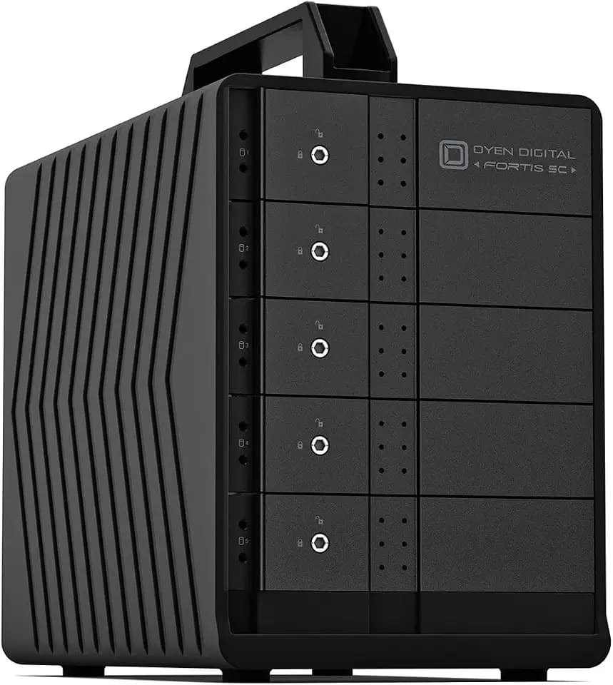 Oyen Digital Fortis 5C 5-Bay USB-C (USB 3.2) External Drive Array, Enclosure