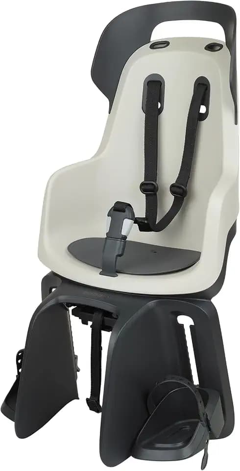 BOBIKE 8012300012 - Fahrradkinderrückbank GO Maxi mit MIK-HD Gepäckträgerhalterung für Fahrräder mit 26“ bis 29“ Laufrädern geeignet für Kinder in Farbe Vanille Cup Cake