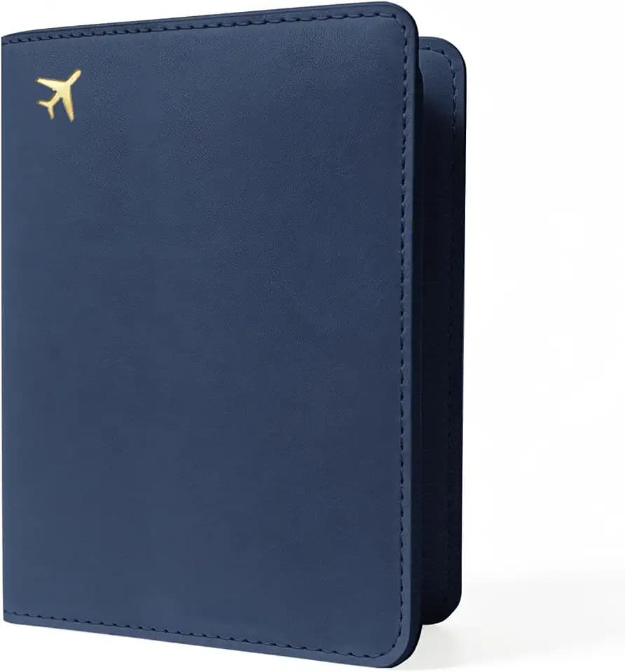 Passport Holder for Travel - RFID Blocking for Women & Men