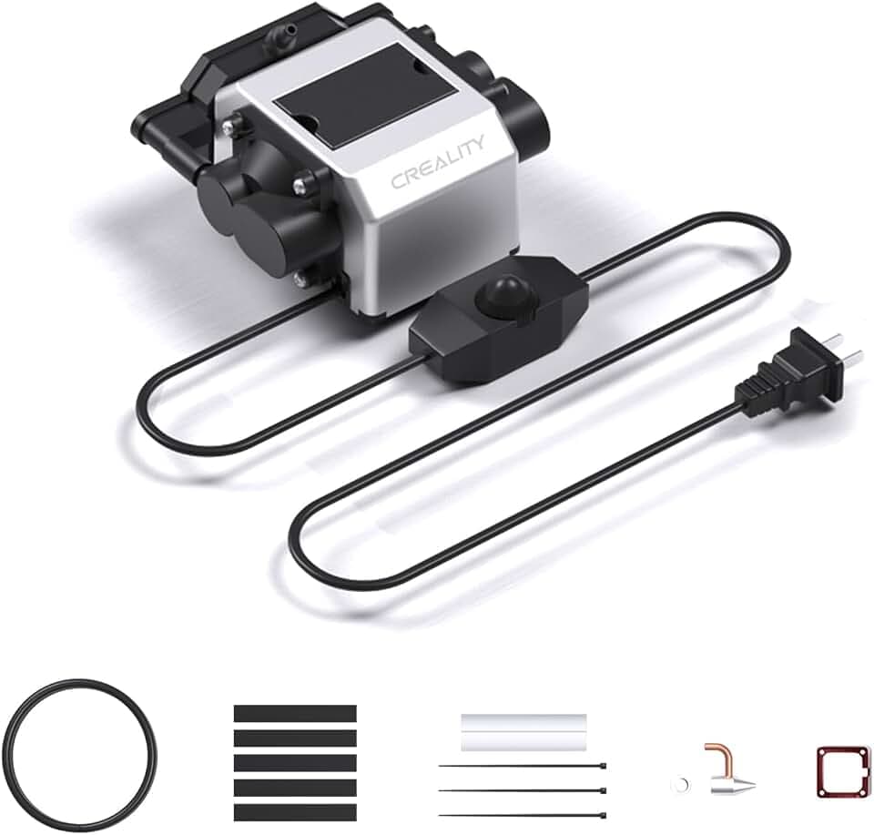 Creality Air Assist for Laser Engraver, 22 L/min Adjustable Air Assist Pump
