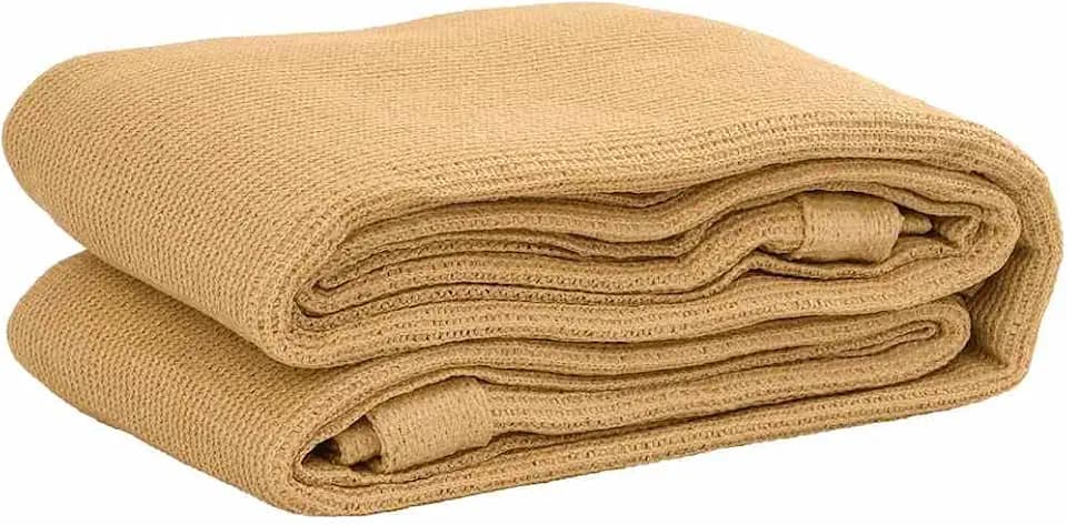 vidaXL Zeltteppich Sandfarbe 250x550 cm HDPE