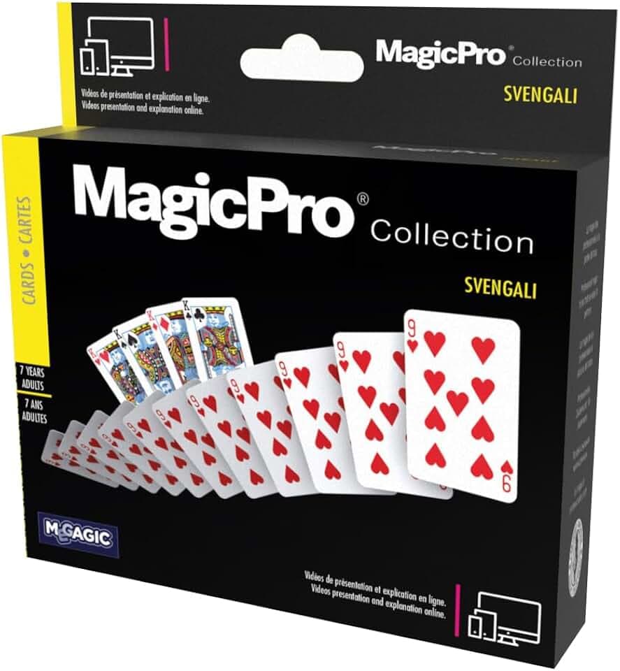 OID Magic – 505 – Zaubertrick – Svengali-Deck mit DVD