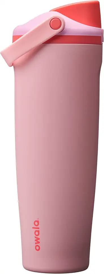 Owala FreeSip Sway Stainless Steel Water Bottle 40 oz Angel Food Cake