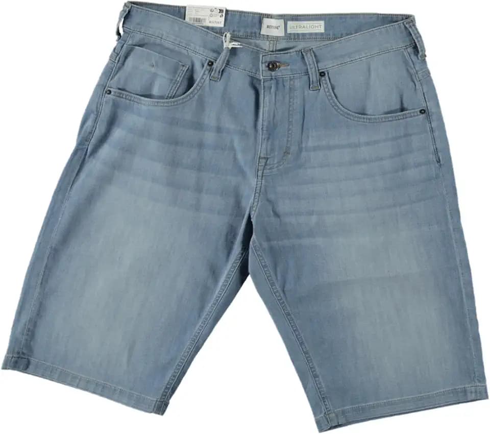 Mustang Herren Style Denim Bermuda Ulw Bermudas