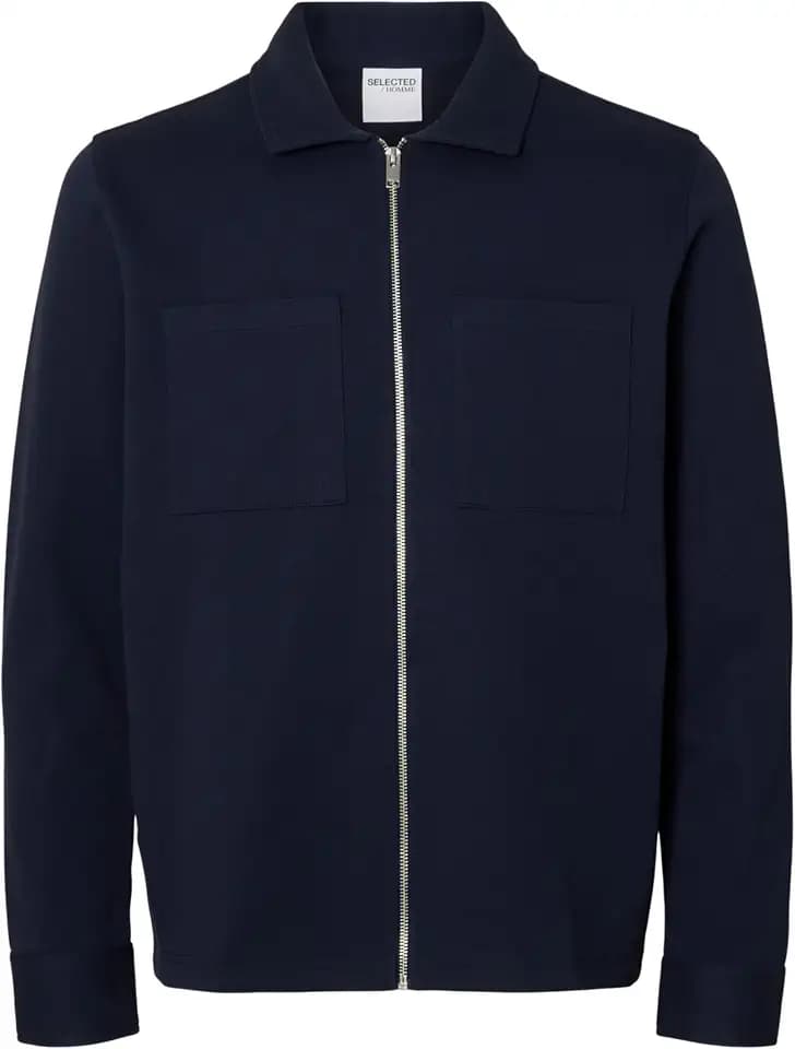 SELECTED HOMME Herren Slhjackie Sweat Zip Jacket Noos Slhjackie Sweat Zip Jacket Noos (1er Pack)