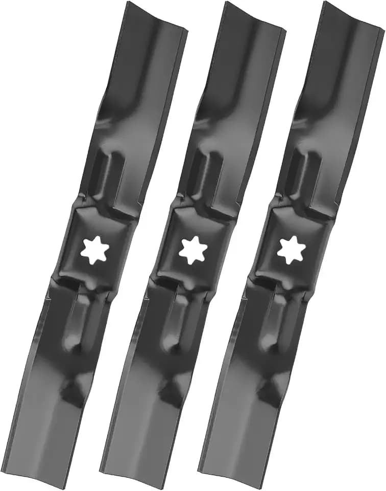 942-05067 Lawn Mower Blades for 50" Deck, 942-05052 Mower Blades Compatible with Cub Cad-et XT1 ZT1 RZT Crafts-man Troy-Bilt M-TD, Replaces 742-05052, 742-05067, 3 Pack