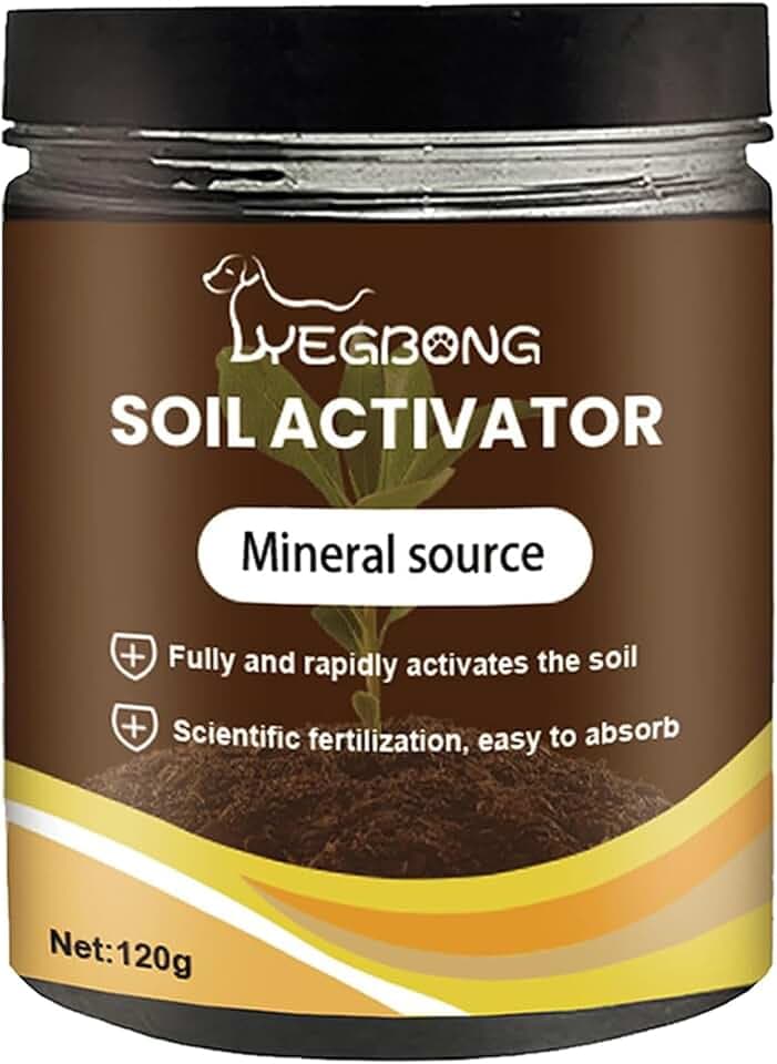 Yegbong Soil Activator, Soil Pro Activator, Nauticos SoilActivator, Organic, Water-Soluble Formula for Optimal Nutrient Uptake & Root Development, Enhance Growth for Vegetables & All Plants (1)