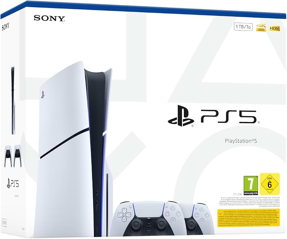 CONSOLE PS5 DISC +2 CONTROLLER WLSS DUALSENSE