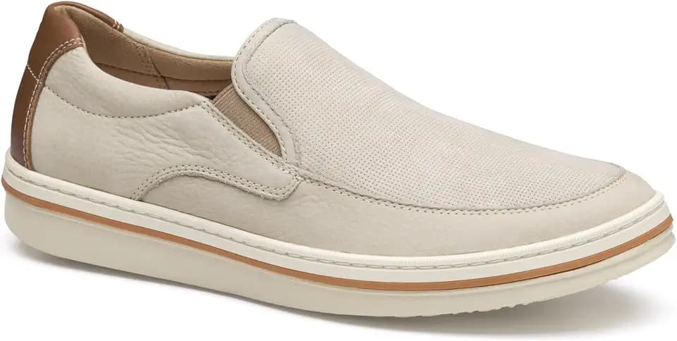 Johnston & Murphy Men's Bowling Embossed Moc Venetian Loafer