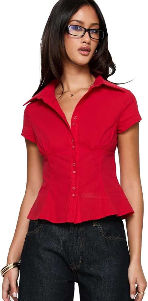 Princess Polly Cottesloe Blouse Top