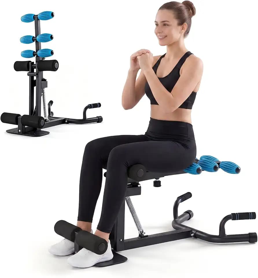 DUMOS Deep Squat Machine for Women, Fitness Squat Machine for Home Gym