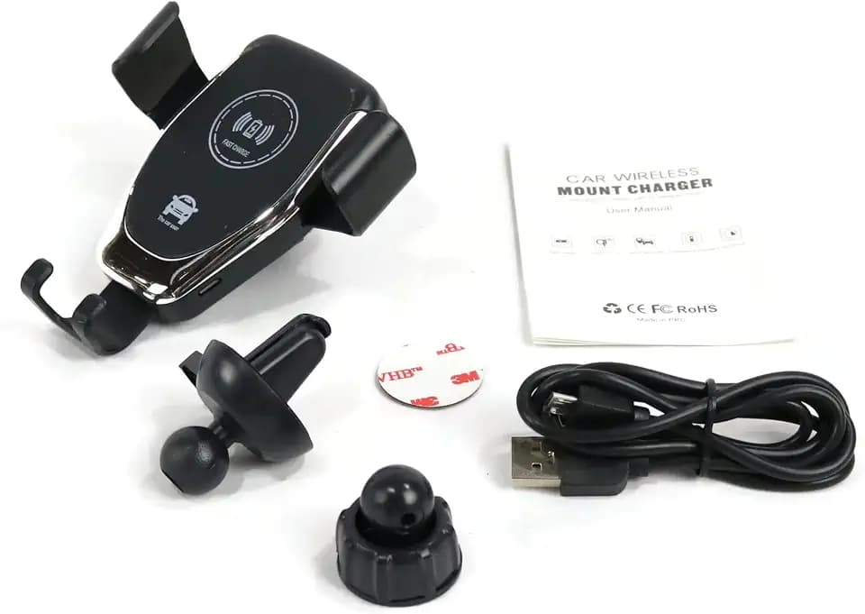 The ROP Shop | Wireless Smart Phone Car Mount Charger for Apple iPhone SE (2020) 2nd Generation