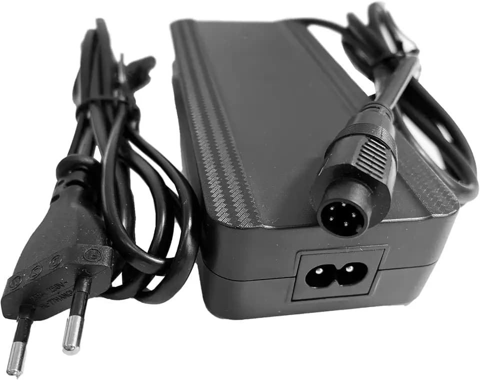 Enerpower Ladegerät 42V 2A 85 Watt 5-Pins Rund für 36V Akkus für Fischer, Phylion, Devron, Lifebike, Batavus, Sparta etc.