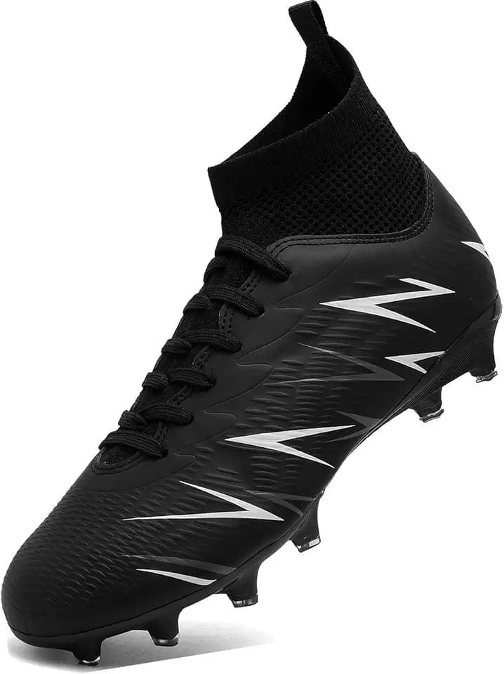 Fußballschuhe Herren High Top Kunstrasen Fussballschuhe Jungen Kinder FG AG Turf Trainer Stollen Spikes Fußball Stiefel Football Schuhe