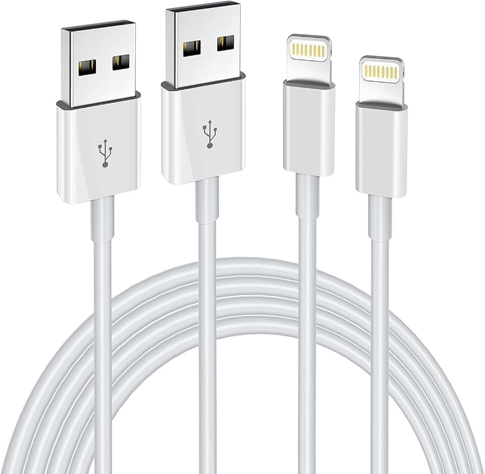 Hi-Mobiler [MFi Certified 2pack 10FT Long Lightning Cable