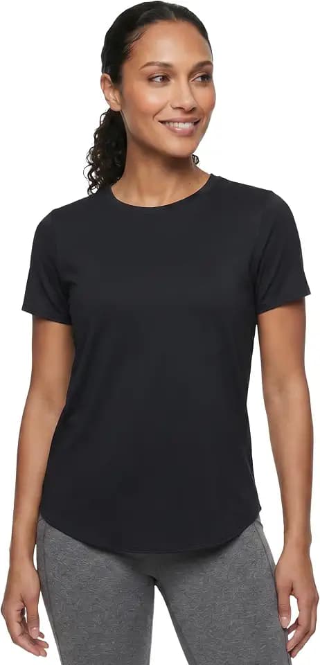 Skechers Damen Go Dri Swift Stretchable Wicking Quick Drying Tunic Tee Go Dri Swift Tunika-T-Shirt, dehnbar, feuchtigkeitsableitend, schnell trocknend (1er Pack)