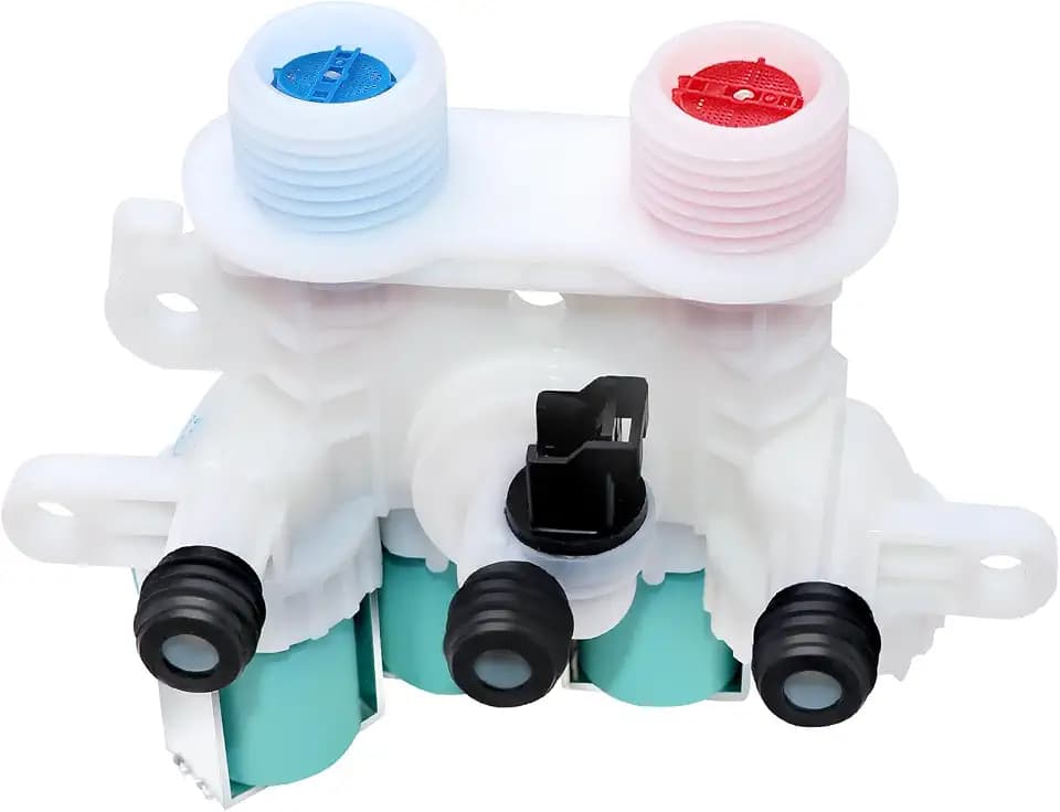 【𝟮𝟬𝟮𝟲 𝗨𝗽𝗴𝗿𝗮𝗱𝗲𝗱】W11096268 w10758829 Water Inlet Valve - w10853296 suitable for kenmore whirlpool washers - W10632527 w11220230 water inlet valve exact fit wtw7300dw1, wtw8500dc5, etc.
