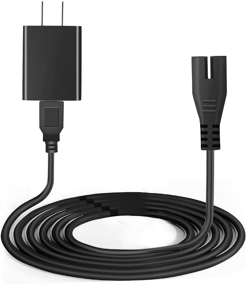EGK 5V Charger for Kokido Handheld Pool Vacuum Compatible with Xtrovac 100 200 Telsa 5 EV02 EV05 Rechargeable Cordless Adapter Power Cord