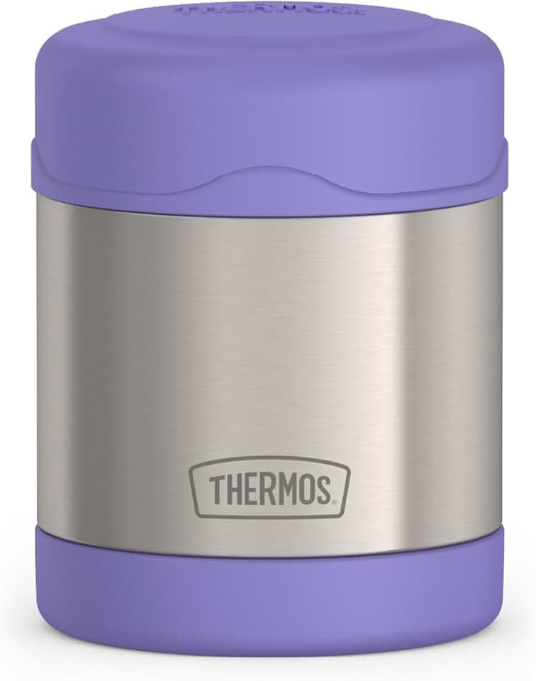 THERMOS FUNTAINER Kids Food Jar, 10oz, Purple