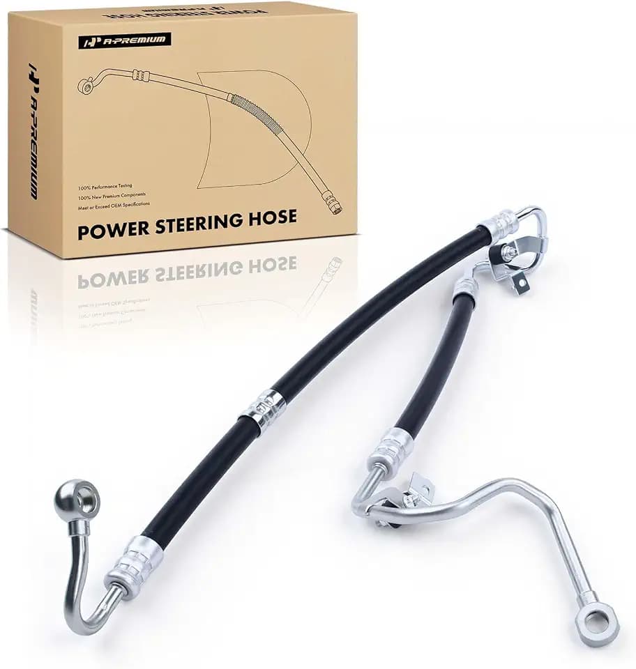A-Premium Power Steering Pressure Hose Assembly Compatible with BMW