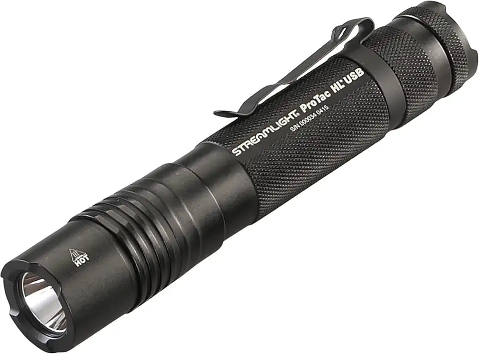 Streamlight 88052 ProTac HL USB Rechargeable Tactical Light, Black