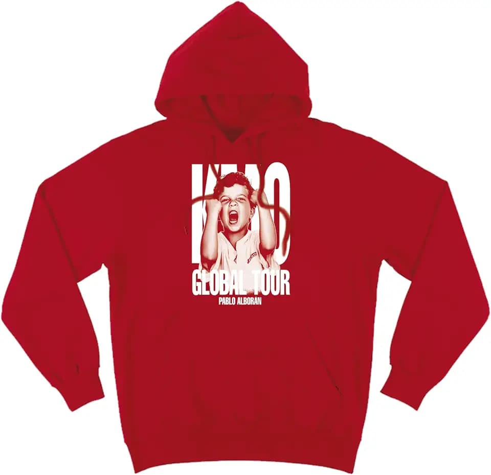 Sweatshirt Global Tour KM0, Rot Pablo Alborán