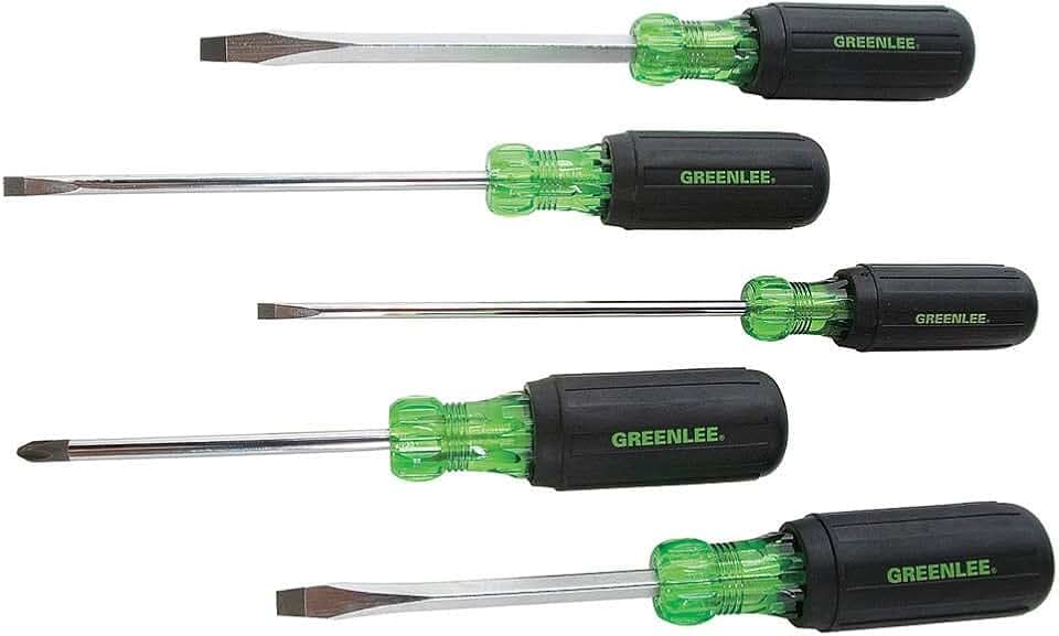 Greenlee 0153-01C Screwdriver Set, 5 Piece
