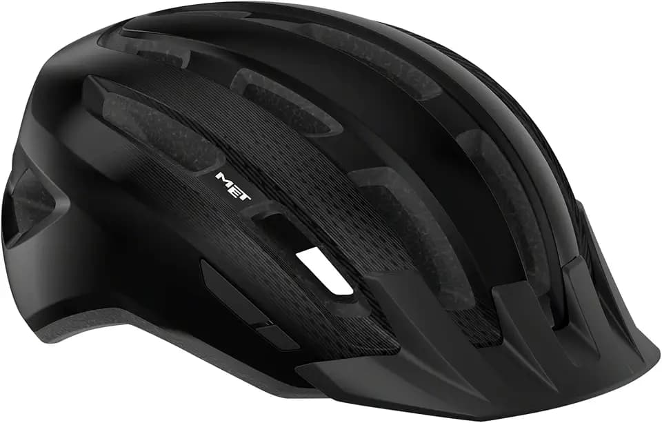 MET Downtown MIPS Helmet, Black Glossy, Medium/Large