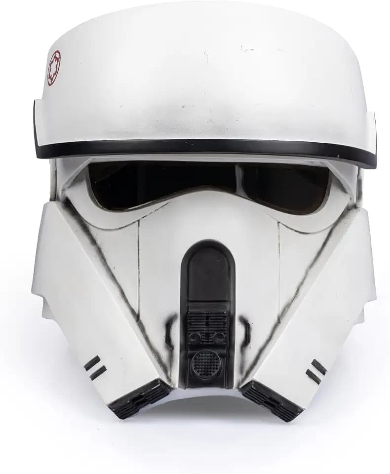 Tank Helmet Mask Costume Props for Adult Men Halloween Cosplay, Resin