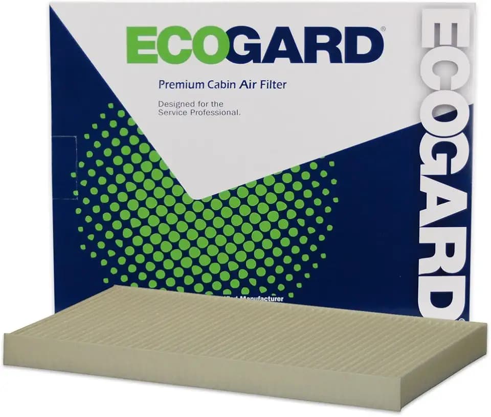 ECOGARD XC10049 Premium Cabin Air Filter | Fits 2002-2018 International 4300 7.6L; 2009-2019 ProStar 12.4L, 14.9L; 2005-2019 7400, 7500 9.3L; 2003-2007 8600 SBA, 7600 10.8L