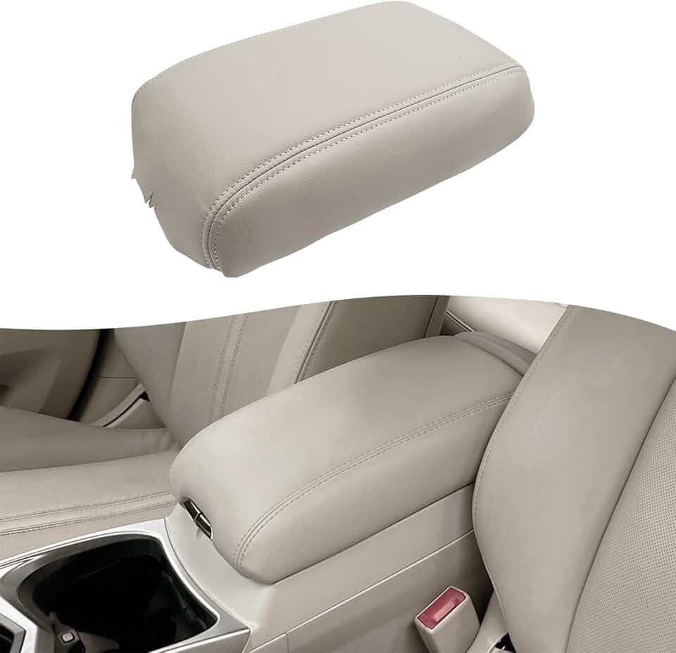 Center Console Armrest Upholstery for Cadillac SRX 2010-2016, Custom-fit