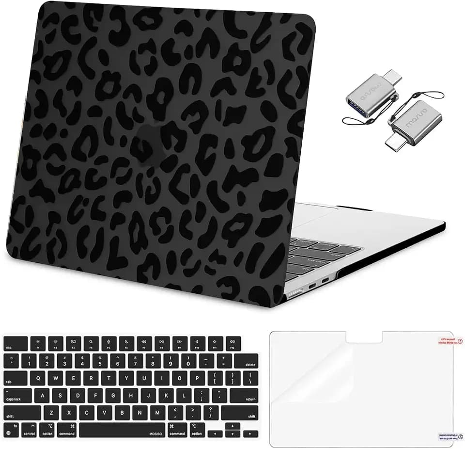 MOSISO Compatible with MacBook Air 13 inch Case M5 M4 M3 M2 2026-2022