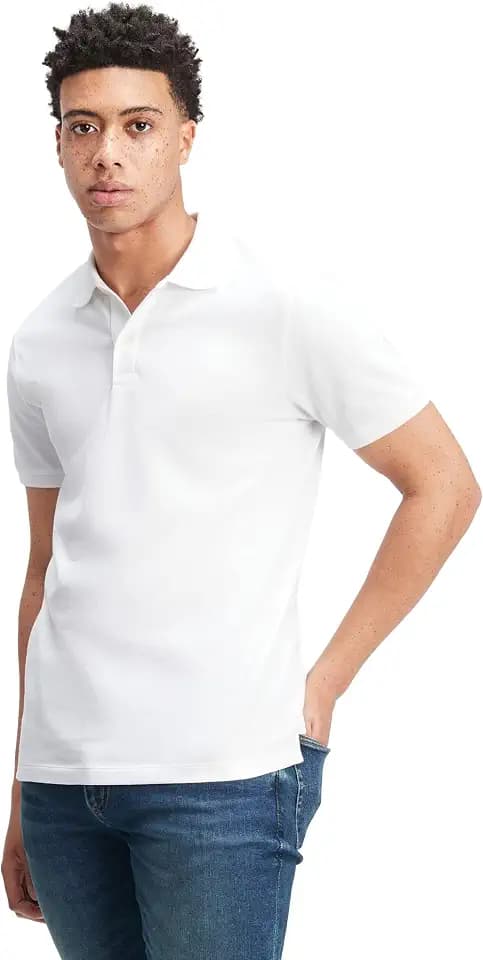 Gap Men's Stretch Pique Polo Shirt