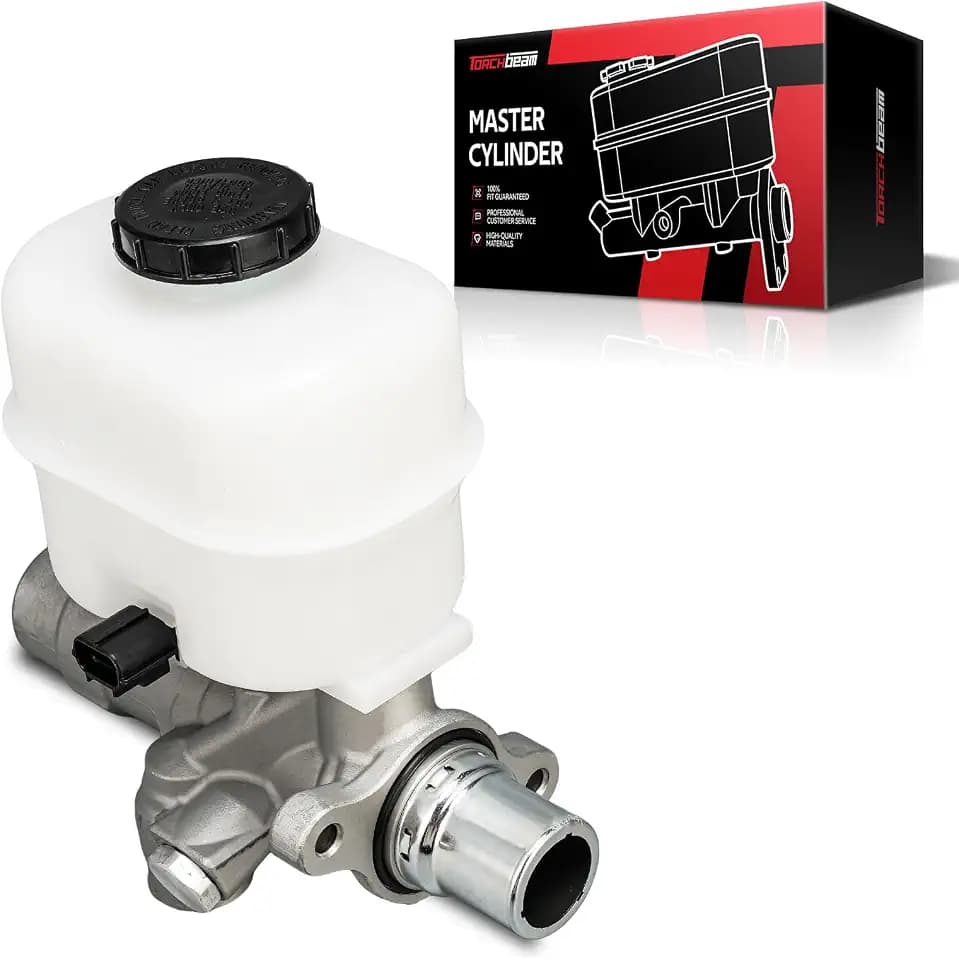 Torchbeam Brake Master Cylinder with Reservoir, Direct Fit Replacement for Ford Expedition 2010-2014, DOT Approved, Aluminum Alloy, Includes Mounting Hardware
