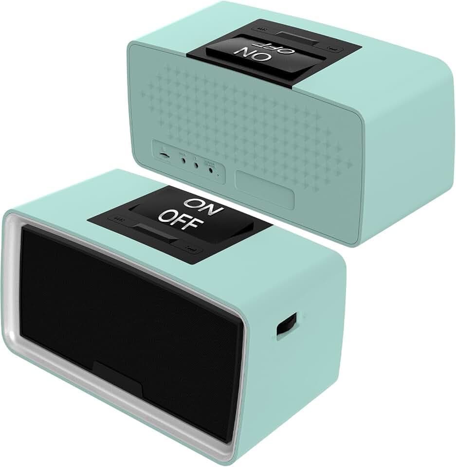 Große-Tasten 32GB Einfacher Musikplayer für Senioren mit Demenz(Blau)
