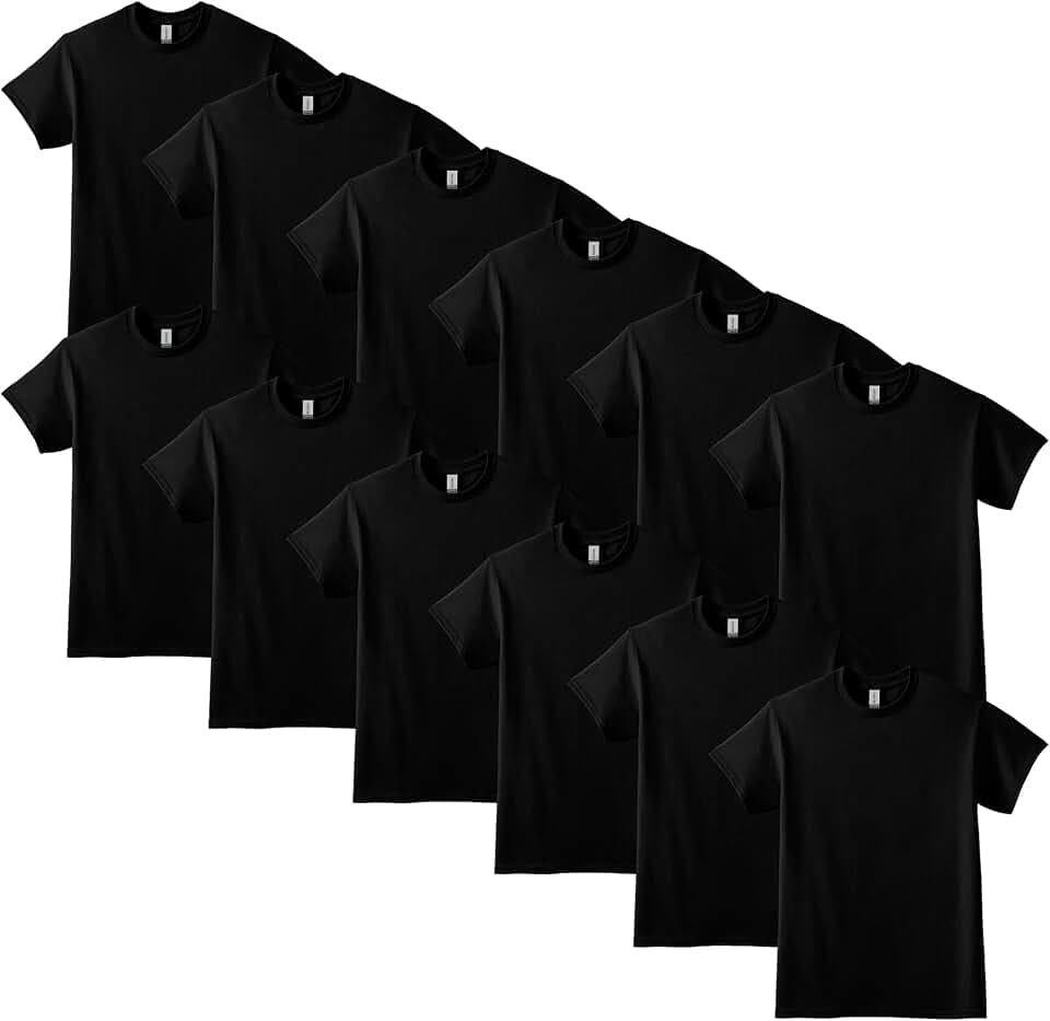 Gildan Unisex-Adult DryBlend T-Shirt, Style G8000, Multipack