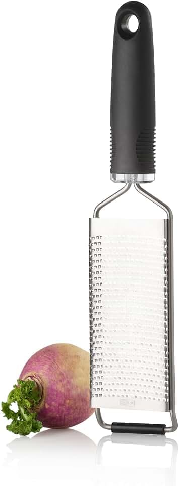 AdHoc Maxi Reibe GIANO fein, Edelstahl Parmesanreibe & Zester