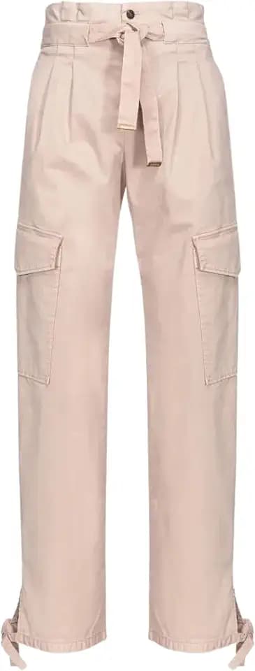 Pinko Damen Coperto Pantalone Raso Stretch Casual Pants