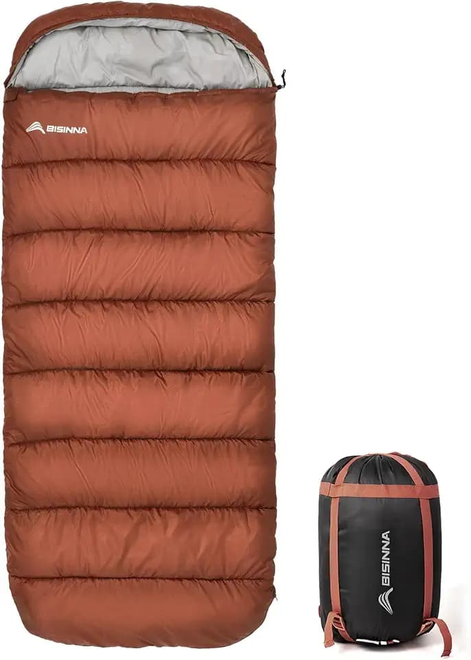 BISINNA XXL Sleeping Bag(90.55"x39.37") for Big and Tall Adults Plus Size