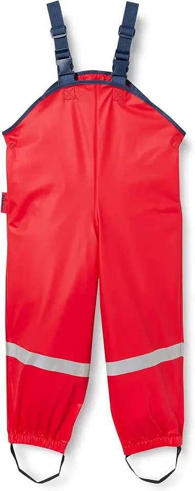 Playshoes Unisex Kinder Wind- und wasserdichte Regenhose Regenbekleidung Matschhose Regenlatzhose Ungefüttert