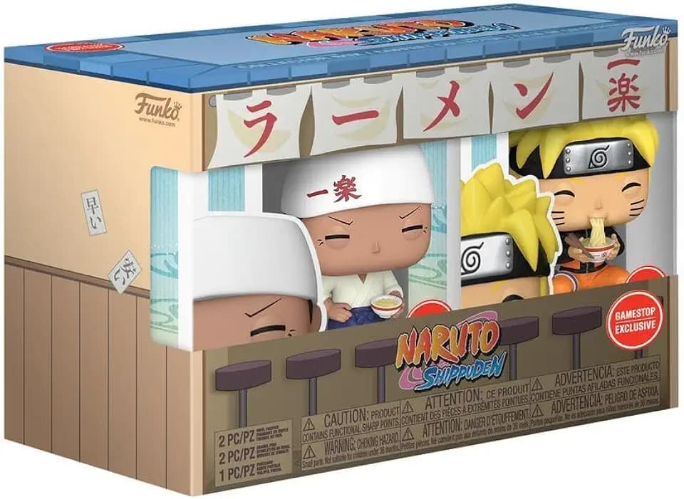 Funko Naruto Shippuden Collector Box - Anime Figurine Set - Figuren-Set - Kunststoff - Grau - Medium - Teen, Adult - Klassisch - Nicht zusammenklappbar