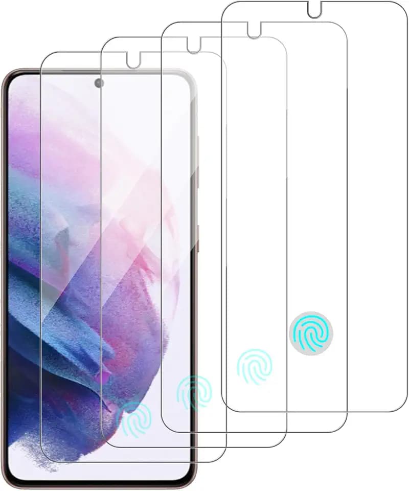 4 Pack Glass Screen Protector for Samsung Galaxy S21 5G / SM-g991u