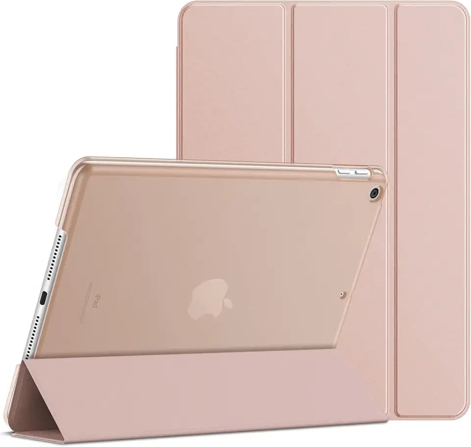 JETech Case for iPad 6th/5th Gen 9.7" (2018/2017), Rose Gold